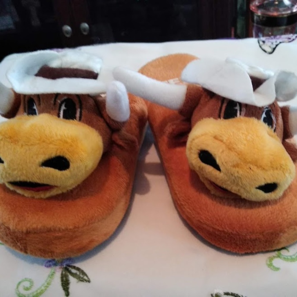 Child's Longhorn Slippers